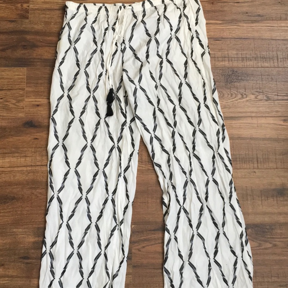 Boho print joggers